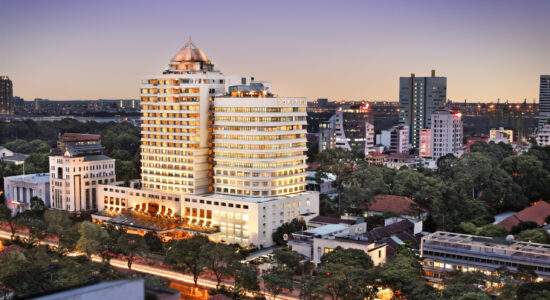 Sofitel Plaza Saigon_Facade Night_May2012